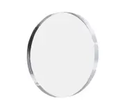 1" Circle Clear Acrylic Value Pack of 25 Discs for Arts and Crafts DIY Create