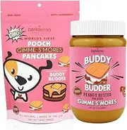 Gimme S'mores Pooch Pancakes + Budder, 100% All Natural, No Sugar or Preservatives, Made in USA