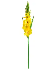 Nearly Natural Set of Three 45in Artificial Gladiolus Flower Stems