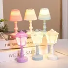 Simple Flower Bud LED Table Lamps Atmosphere Sleeping Light For Bedroom Dining