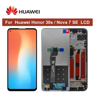 6.5" 原裝 LCD 適用於 Huawei Honor 30S Nova 7SE 7 SE 華為 P40 Lite 5