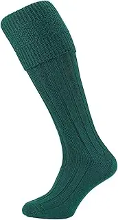 [HD Novelty] Men's Scottish Highland Wear Wool Kilt Hose Wool Blend Socks Size (6-11 UK, 39-45 EU)