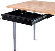 Penn Elcom Under Desk Laptop Drawer, Lockable, for 17” Laptops - Premium Sliding Security Drawers - Model EX-6201B