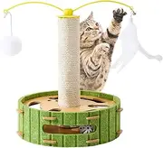 Scratching Posts for Indoor Cats | Tall Cat Scratching Post Tower - Kitten Interactive Toy, Indoor Exercise Toy, Entertainment Supplies, Groomer for Adults Cats