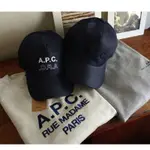 ✦🅱︎🅰︎🅸✦ 現貨 法國🇫🇷 A.P.C. EDEN VPC CAP 倒V經典 棒球帽 穿搭 禮物 APC