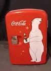 Coca-Cola Retro Personal 6-Can Mini Fridge Refrigerator Red Working Fridge