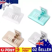 Strong Suction Cup Soap Dish Wall Tray Soap Storage Box Holder for Bathroom