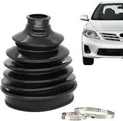 CV Boot Cover - CV Boot Dust Cover Ball Head Constant Speed Round Clamp - Durable CV Joint Boot Kit Drive Shaft Constant Velocity Dust Cover for Cars Borato