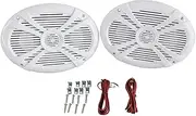 Rockville Rmsts69w Pair 6x9 1000W Waterproof Marine Boat Speakers 2-Way, White