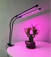 Grow Lights for Indoor Plant, LED Lights for Indoor, Full Spectrum for Growing, Double Headed Grow Light, 9 Dimmable Levels Plant Lights, for Greenhouse, Office, Home