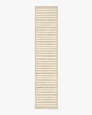 75' x 365' | Machine Washable Runner Rug | Kid & Pet Friendly | Indoor Rug | Elin Stripe Latte Cream Rug by goop | Ruggable