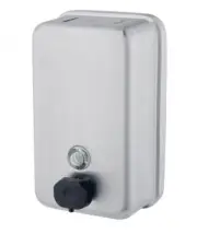 New Bradley 6562B Soap Dispenser Liquid 1.2L - Silver 122Mm W X 202Mm H X 72Mm D