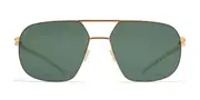Mykita Angus Polarized 342 Men's Sunglasses Gold Size 56