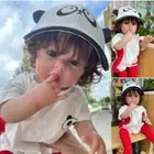 22" Full Body Realistic Newborn Baby Doll Reborn Lifelike Toddler Silicone Dolls
