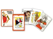 Piatnik Toulouse-Lautrec Poker Playing Cards Single Deck (PIA171512)