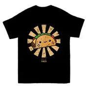 Happy Taco Retro Japanese T-shirt