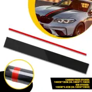 Universal 5D Carbon Decal Fiber Wrap Sticker Rally Car Stripes Racing Front Hood (for: Renault)