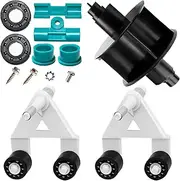 Upgraded AXV621DAT Universal Pool Cleaner Vac A-Frame/Turbine Bearing Repair Kit, Fits Hayward Aquabug Navigator Pro Wanda The Whale Diver Dave Poolvac XL Pool Vacuum Parts, Replaces AXV036BP