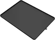 LeeQinersw Silicone Trivet 46.5x32.5cm Kitchen Mat for Hot Items and Pet Bowls, Black