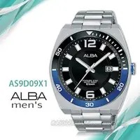 在飛比找PChome商店街優惠-CASIO時計屋 ALBA 雅柏手錶 AS9D09X1石英男