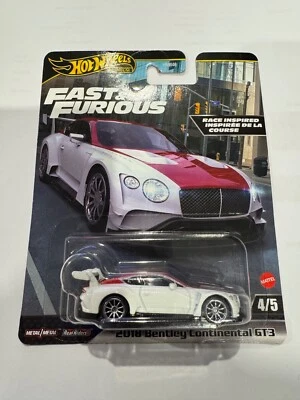 Hot Wheels Premium - Fast & Furious - Bentley Continental GT3 - Brand new