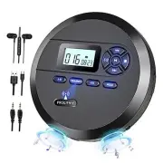 CD Player Portable, Portable CD Player with Speakers & FM Transmitter,