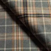 Kravet Charcoal Wool Blend Plaid Check Tartan Upholstery Fabric 11 yds 36309.11