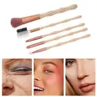 Cosmetic Brush Set 5 Pcs Makeup Brush Set Portable Blush Eye Shadow Lip Eyebrow
