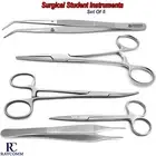 Surgical Medical Suture Propagation Kit Incision Cotton Dressing Tweezers Lab CE