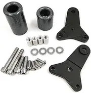 Frame Slider Motorcycle No Cut Frame Sliders Crash Falling for Suzuki GSXR600 GSXR750 GSX-R GSXR 600 750 2011-2015 2012 2013 2014 (Color : Carbon)