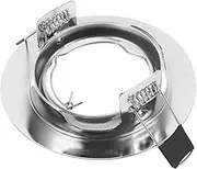 HOMSFOU Led Recessed Lighting Trim Spotlight Replacement Part Heavy Duty Metal Baffle Trim
