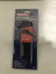 13 PIECE L SHAPE HEX KEY SET BALL END WESTWARD NEW BLACK