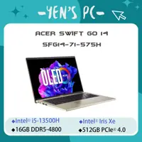 在飛比找蝦皮購物優惠-YEN選PC ACER 宏碁 Swift Go SFG14-