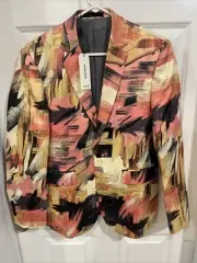 Uninukoo Size 36 Pink Gold Black Formal Tux New With Tags