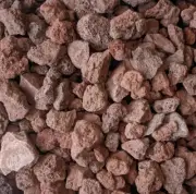 Lava Rocks for Fire Pits and Gas Log Sets, Red 1/2" to 2" (10-lb Bag)