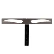 Professional Eyebrow Stencil Ruler Reusable Three-point Balance Positioning Kit