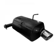 muffler for Mini Cooper HB 1.6i 66kW 85kW 88kW 2000-2006 Single Round Tip 90mm