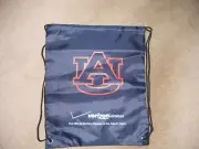 Auburn University Tigers Football Drawstring Backpack Bag/Sack Verizon War Eagle