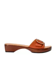 clog-style slides 41 Brown