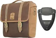 LONGRIDE HQR131WBRO Heritage Saddlebag Click-ON Flap Top (12L), Brown