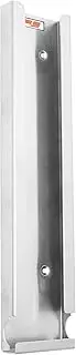Extreme Max 5001.6245 Wall-Mount Aluminum Spark Plug Dispenser/Holder for Enclosed Race Trailer, Shop, Garage, Storage - Holds 16 Spark Plug Boxes, Silver