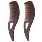 2PCS Dandruff Comb, Scalp Sweep Detoxing Energy Comb, Plastic Hollow Tooth Bu...