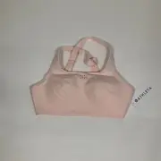 Athleta 32D Phenomena Molded Cup High Impact Sports Bra Viola Pink NEW