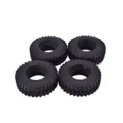 4x AUSTAR 1.9 Inch 105mm Rubber Tires Tyre For 1/10 Traxxas SCX10 RC Crawler
