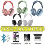 Wireless Bluetooth Headphones with Noise Cancelling Over-Ear Stereo Earphones AU