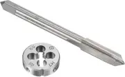 M7×0.5 HSS Metric Tap And Die Set,Thread Tap + Round Die Right Hand HSS Taper