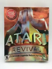 Atari Revival - 3 Arcade Legends Reborn for PC - Sealed Big Box PC