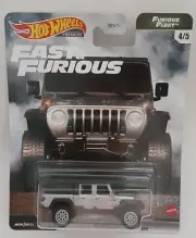 2021 Hot Wheels Premium Jeep Commander Real Riders Fast & Furious 4/5 Silver