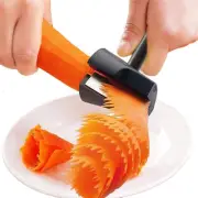 Spiral Funnel Flower Roller Manual Carrot Curler And Peeler Carrot steadfast