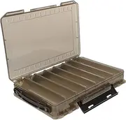 Abaodam Portable Fishing Tackle Organizer Box with Drain Compartment Storage for Fishing Accessories Lightweight Durable Design for